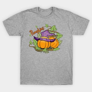 Pumpkins - Witch Hat Art T-Shirt